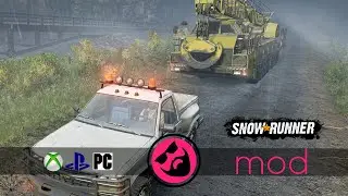 Titanium for SnowRunner / mod / grua / playstation / xbox / pc