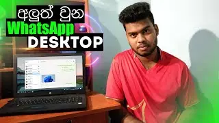 WhatsApp Beta For windows - Phone නැතුව  whatsapp එක Desktop එකෙන් use කරමු