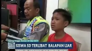Tertangkap Balapan Liar, Bocah SD Ini Menangis Memohon Motornya Dilepaskan - BIS 31/05