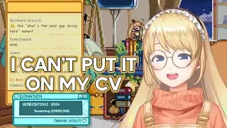 After Graduating Zea Can't Put Her Vtuber Experience On Her CV [Nijisanji Ex ID] [Sub EN]