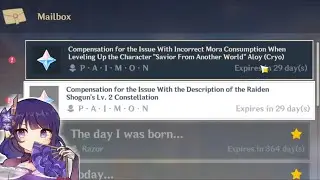 when mihoyo gives free primogems for character we don't have