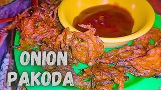 Onion Pakoda/Onion Bhajji ASMR || Homemade Pakoda-Easy To Make
