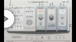 Lofi Keys VST  Karanyi Sounds classic lo-fi sound to your music productions