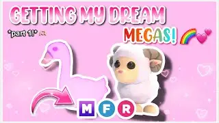 GETTING MY DREAM MEGAS IN ADOPT ME! 🌈💕 *PART ONE*