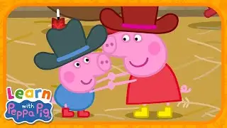 Learn How To Dance With Peppa Pig! 💃 Educational Videos for Kids 📚 Learn With Peppa Pig