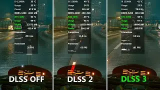 Cyberpunk 2077 - DLSS Update | OFF/ DLSS 2/ DLSS 3 Comparison RTX 4090