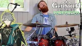 Port Ormos Theme Drum Cover | Genshin Concert Fan Performance
