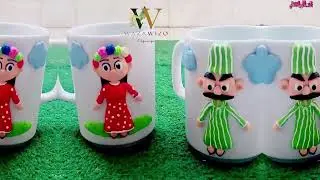 أجمل أعمال الهاند ميد بالصلصال مع وزاويزو Hand made with Wazizo