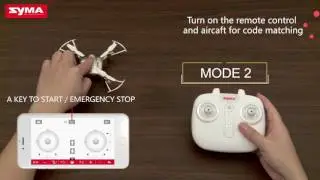 Syma X21W Wifi FPV Mini Drone With Camera