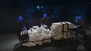 Blue man group - I feel love  Leno