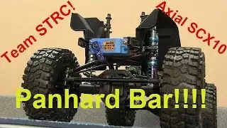 STRC Off Axle Servo Mount / Panhard Bar For The Axial SCX10
