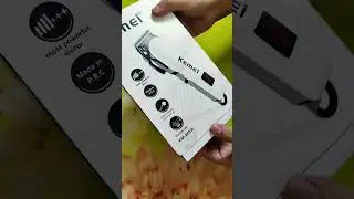 ProfessionalHairClipper KM-809A #hairtrimmer #professionalhairstylist #beardstyle #kemeihairclipper