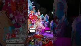 माता रानी का पावन पवित्र दरबार  | Jai Mata Di | Aryan And Party #jagran #bhajan #maa #shorts