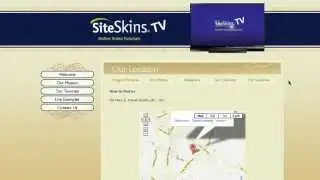 SiteSkins:  Add a Google Map to Your Website