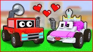 MONSTER TRUCK FALLED IN LOVE! 😂 - Minecraft