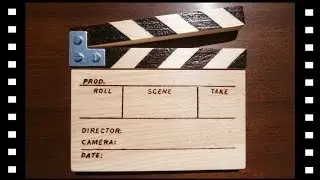 ✅🔨realizzare un ciak in legno clapperboard ( part 1/2 )