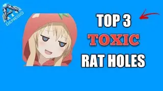 TOP 3 NEW RAT HOLES YOU DONT WANA MISS IN ARK: GENESIS