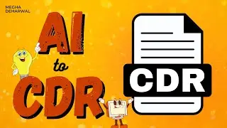 How to convert Illustrator File to CorelDraw - Ai to CDR - PDF to CDR Converter 