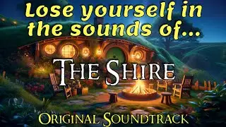 Lord of the Rings | The Shire | Peaceful Ambience for Productivity, Study & Sleep