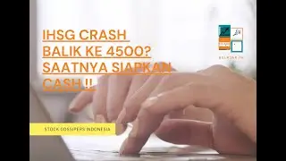 IHSG CRASH LAGI !! Saatnya Siapkan Cash  !!! SAHAM MURAH INI SIAP DI KOLEKSI !! #Saham  #IHSG