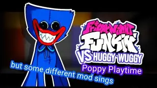 •fnf | vs Huggy wuggy | Playtime | but some different mod sings•