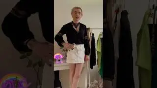 Male to Female Crossdresser Anastasia Harris shows off Clothing Collection!