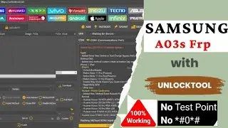 Samsung A03S FRP UnlockTool ✅ Samsung A03s Frp Bypass Unlock Tool 2024 ✅