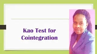 How to perform a Kao test for Cointegration of panel data using STATA
