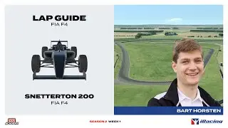 iRacing Lap Guide: Formula 4 at Snetterton