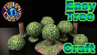 How to Craft Tress out of Oatmeal for Dungeons and Dragons and Warhammer