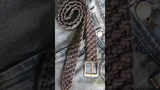 DIY Cinto de Macramê!Tutorial👆 #macrame #macrametutorial #tutorialmacrame #diadospais