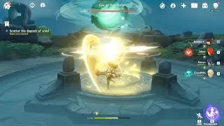 Secret Island ''Observe the shadow on the sundial'' [Time and the wind] Genshin Impact