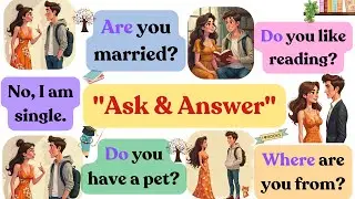 🔥 Learn English Quickly: Master Q&A & Key Phrases! 📚 Boost Fluency!