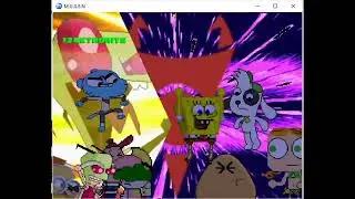 mugen: zim, Billy y Mandy, Bob esponja y gumball, vs Izzy, Pou, retarded Dave y doki