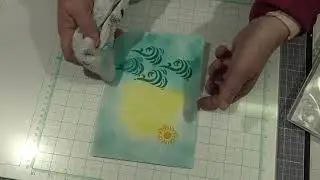 DIY Page d'Art Journal Le Père Noêl Surfe