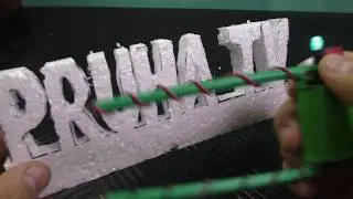 Styrofoam cutter to make your own hands.