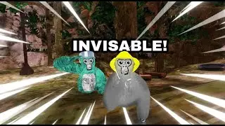 I Became Invisible In Gorilla Tag...
