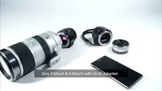 Sony ILCE-QX1 Lens Style Alpha Camera Unboxing