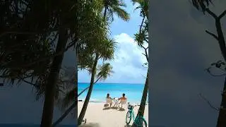POV: Beach bum #maldives #beach #travel #budgettravel
