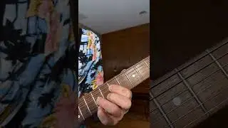 Harmonizing A Major with Spread Triads 🎸 #guitarshorts  #guitareducation