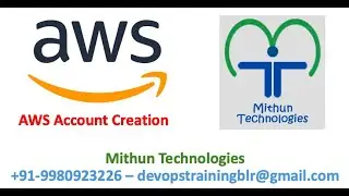 AWS Account Creation - Mithun Technologies - +91 99809 23226
