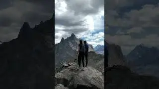 Fastpacking in the mountains 🏃‍♀️⛰️ #fastpacking #mountains #hiking #running