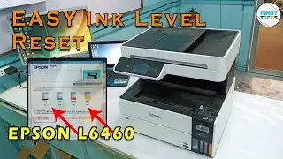 EPSON L6460 RESET INK LEVEL | PinoyTechs (Tagalog)
