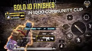 SOLO 10 FINISHES IN IQ COMMUNITY CUP | 20 FINISHES WWCD | YOUTUB KILLER