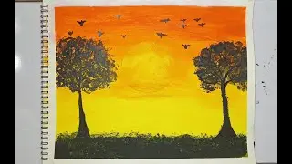 Painting of Sunset