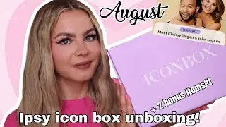 AUGUST 2024 IPSY ICON BOX UNBOXING!💜✨