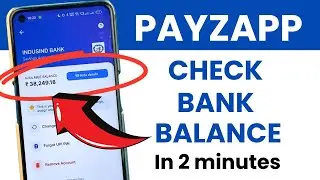 How to Check Bank Balance in PayZapp?
