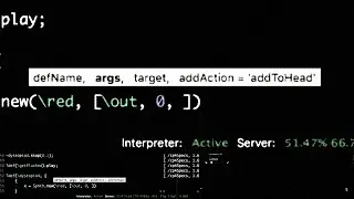 NS Live Coding Trailer | mediation. dystopia.