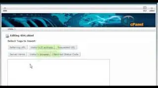 ¿Cómo crear una pagina de error personalizada en Cpanel?