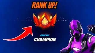 *REACHING* CHAMPION Rank In Fortnite OG!